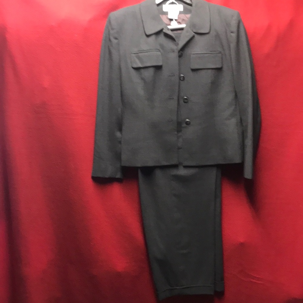 2 piece pant suit.